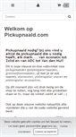 Mobile Screenshot of pickupnaald.com